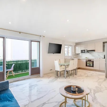 Wilson Juan Les Pins 6 Couchages 100m Des Plages 아파트 *