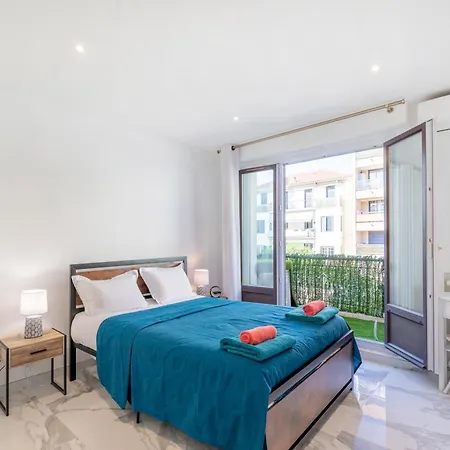 Wilson Juan Les Pins 6 Couchages 100m Des Plages 아파트 앙티브