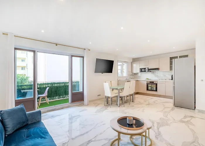 Wilson Juan Les Pins 6 Couchages 100m Des Plages Apartment *